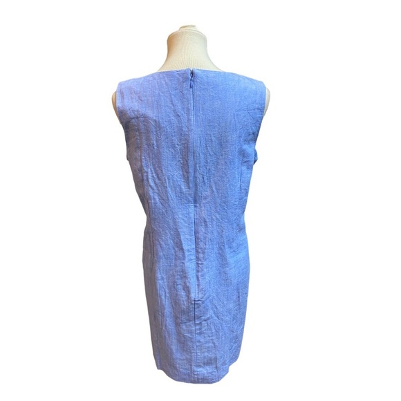 NWT Talbots Linen Shift Dress - Picture 4 of 7
